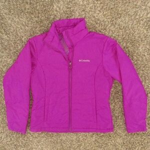 Columbia Jacket Womens Medium Orchid Pink Thermo Coil Interchange Winter Outdoor
